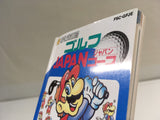 dk2907 Golf Japan Course BOXED Famicom Disk Japan