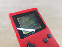 lf2302 Plz Read Item Condi GameBoy Pocket Red Game Boy Console Japan