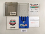 dk3449 Golf U.S. Course BOXED Famicom Disk Japan