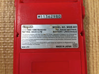 lf2302 Plz Read Item Condi GameBoy Pocket Red Game Boy Console Japan