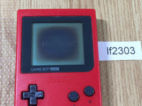 lf2303 Plz Read Item Condi GameBoy Pocket Red Game Boy Console Japan