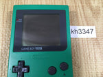 kh3347 Plz Read Item Condi GameBoy Pocket Green Game Boy Console Japan