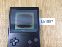 kh1887 Plz Read Item Condi GameBoy Pocket Black Game Boy Console Japan