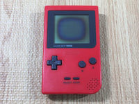 lf4660 Plz Read Item Condi GameBoy Pocket Red Game Boy Console Japan