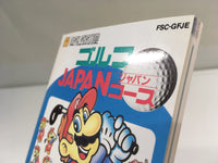 dk2910 Golf Japan Course BOXED Famicom Disk Japan