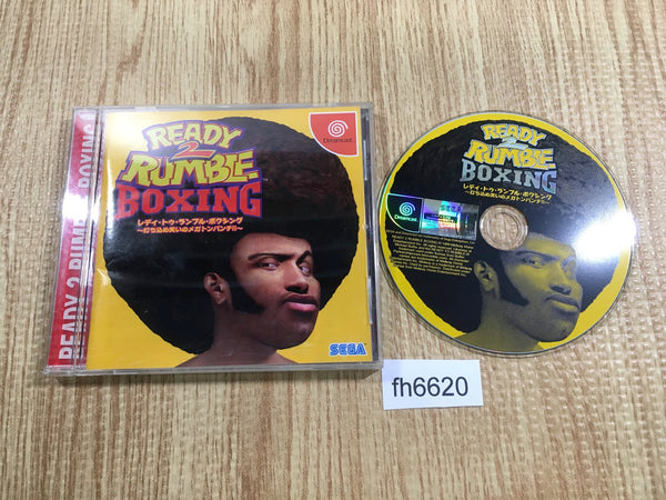 fh6620 Ready 2 Rumble Boxing Dreamcast Japan