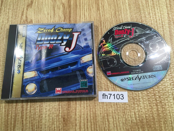 fh7103 Zero4 Champ DooZy-J Type-R Sega Saturn Japan