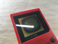 lf4660 Plz Read Item Condi GameBoy Pocket Red Game Boy Console Japan