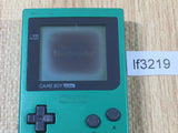 lf3219 Plz Read Item Condi GameBoy Pocket Green Game Boy Console Japan