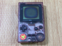 lf2416 Plz Read Item Condi GameBoy Pocket Clear Purple Console Japan