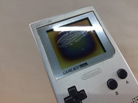 lf1759 Plz Read Item Condi GameBoy Pocket Silver Game Boy Console Japan