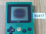 lf2417 Plz Read Item Condi GameBoy Pocket Green Game Boy Console Japan