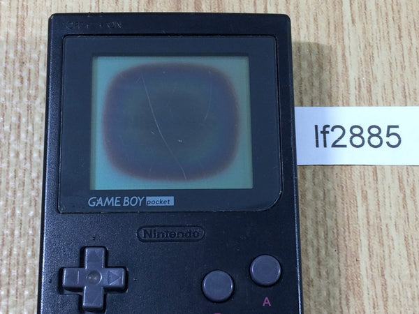 lf2885 Plz Read Item Condi GameBoy Pocket Black Game Boy Console Japan