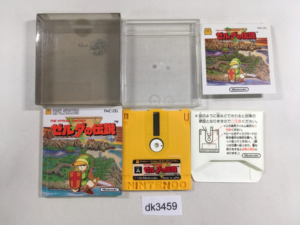 dk3459 The Legend Of Zelda 1 BOXED Famicom Disk Japan