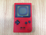 kh1224 Plz Read Item Condi GameBoy Pocket Red Game Boy Console Japan