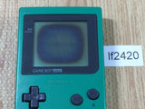 lf2420 Plz Read Item Condi GameBoy Pocket Green Game Boy Console Japan