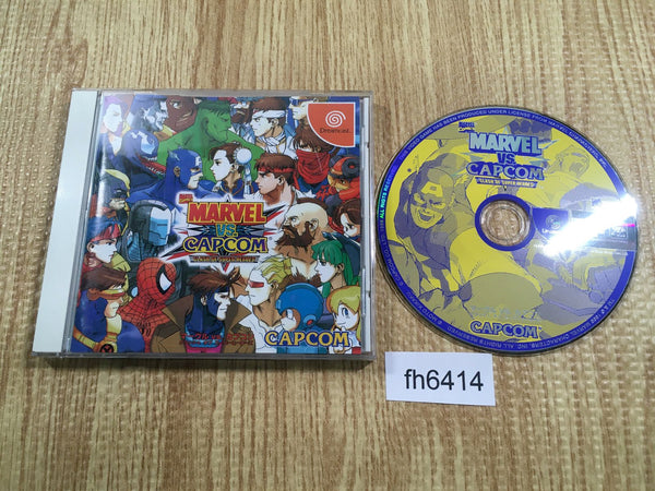 fh6414 MARVEL VS. CAPCOM CRASH OF SUPER HEROES Dreamcast Japan