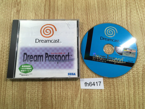 fh6417 Dream Passport Dreamcast Japan