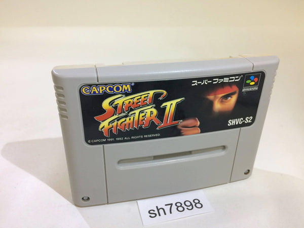 sh7898 Street Fighter II 2 SNES Super Famicom Japan