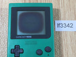 lf3342 Plz Read Item Condi GameBoy Pocket Green Game Boy Console Japan