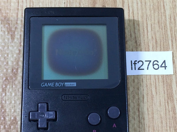 lf2764 Plz Read Item Condi GameBoy Pocket Black Game Boy Console Japan