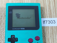 lf7303 Plz Read Item Condi GameBoy Pocket Emerald Green Console Japan