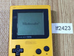 lf2423 GameBoy Pocket Yellow Game Boy Console Japan