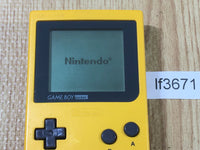 lf3671 Plz Read Item Condi GameBoy Pocket Yellow Game Boy Console Japan