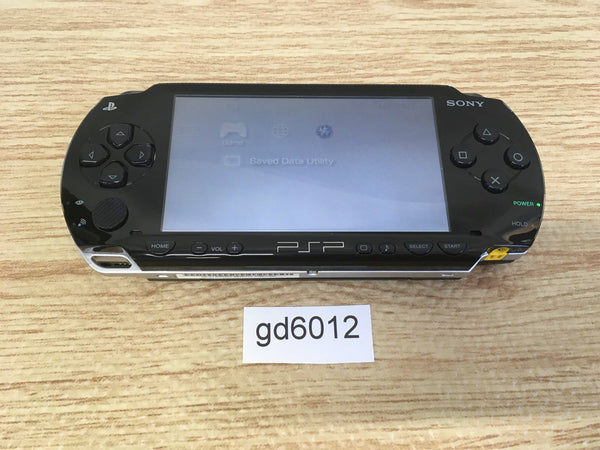 gd6012 No Battery PSP-1000 BLACK SONY PSP Console Japan