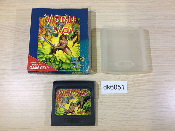 dk6051 Rastan Saga BOXED Sega Game Gear Japan