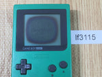 lf3115 Plz Read Item Condi GameBoy Pocket Green Game Boy Console Japan