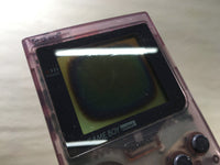 lf7402 Plz Read Item Condi GameBoy Pocket Clear Purple Console Japan