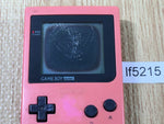 lf5215 Plz Read Item Condi GameBoy Pocket Pink Game Boy Console Japan