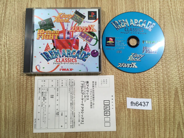 fh6437 Irem Arcade Classics PS1 Japan