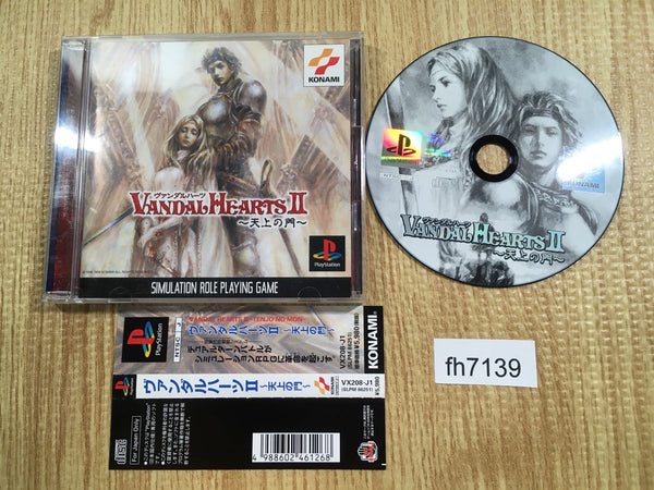 fh7139 Vandal Hearts 2 Tenjou No Mon PS1 Japan