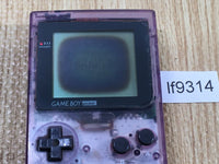 lf9314 Plz Read Item Condi GameBoy Pocket Clear Purple Console Japan