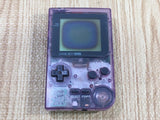 lf9314 Plz Read Item Condi GameBoy Pocket Clear Purple Console Japan