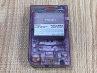 lf9314 Plz Read Item Condi GameBoy Pocket Clear Purple Console Japan