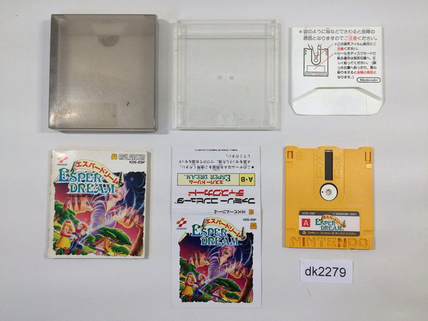 dk2279 Esper Dream BOXED Famicom Disk Japan