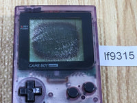 lf9315 Plz Read Item Condi GameBoy Pocket Clear Purple Console Japan