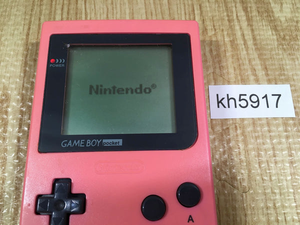 kh5917 Plz Read Item Condi GameBoy Pocket Pink Game Boy Console Japan