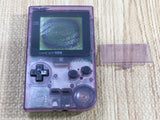 lf9315 Plz Read Item Condi GameBoy Pocket Clear Purple Console Japan