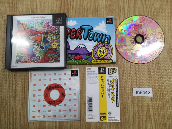 fh6442 Parappa The Rapper Playstation The Best PS1 Japan