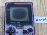 lf9316 Plz Read Item Condi GameBoy Pocket Clear Purple Console Japan