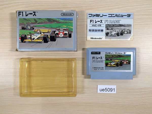 ue5091 F1 Race BOXED NES Famicom Japan