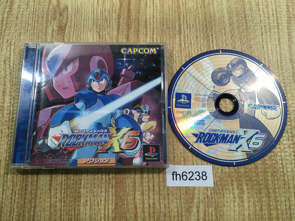 fh6238 Rockman Megaman X6 PS1 Japan