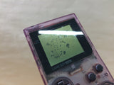 lf2215 Plz Read Item Condi GameBoy Pocket Clear Purple Console Japan