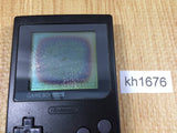 kh1676 Plz Read Item Condi GameBoy Pocket Black Game Boy Console Japan