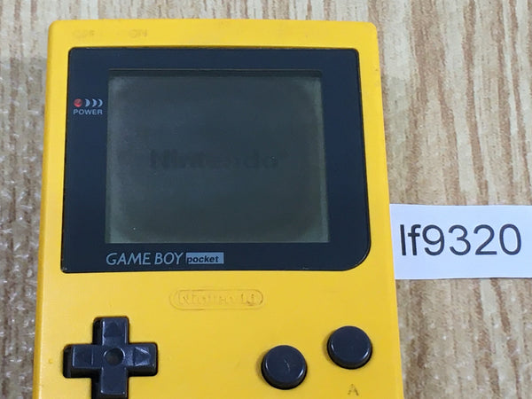 lf9320 Plz Read Item Condi GameBoy Pocket Yellow Game Boy Console Japan