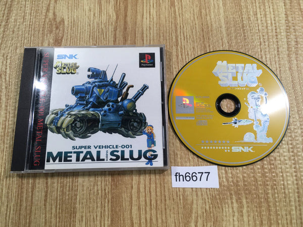 fh6677 Metal Slug Super Vehicle 001 PS1 Japan